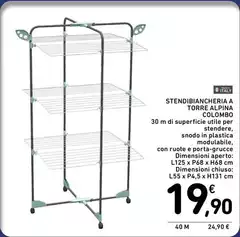 Colombo - Stendibiancheria A Torre Alpina