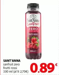 Sant'anna - Sanfruit Zero Frutti Rossi