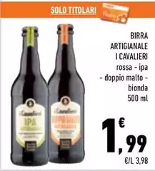 I cavalieri - Birra Artigianale