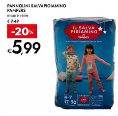 Pampers - Pannolini Salvapigiamino