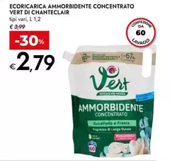 Vert - Ecoricarica Ammorbidente Concentrato