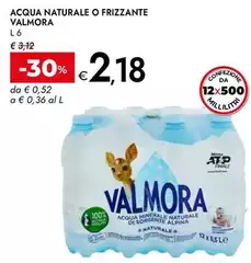 Valmora - Acqua Naturale O Frizzante