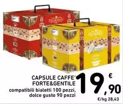 Capsule Caffe' Forte&Gentile
