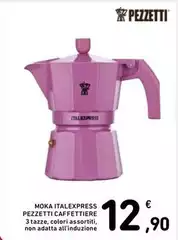 Pezzetti - Moka Italexpress Caffettiere