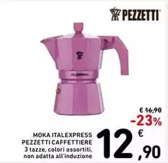 Pezzetti - Moka Italexpress  Caffettiere