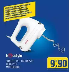 Neve - Sbattitore Con Fruste Houstyle Mod.BE1080
