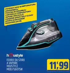 Houstyle - Ferro Da Stiro A Vapore  Mod.FS607SW