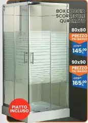 Basso - Box Doccia Scorrevole Quaddratto