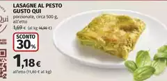 Gusto Qui - Lasagne Al Pesto