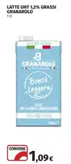 Granarolo - Latte UHT 1,2% Grassi
