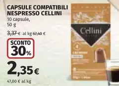 Cellini - Capsule Compatibili Nespresso