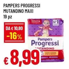 Pampers - Progressi Mutandino Maxi