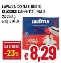 Lavazza - Crema E Gusto Classico Caffè Macinato