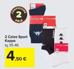Kappa - 2 Calze Sport