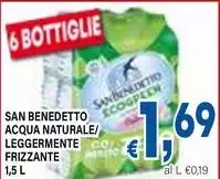 San Benedetto - Acqua Naturale/ Leggermente Frizzante