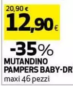 Pampers - Mutandino Baby-Dri