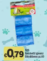 Sacchetti Igienici Billy&Geny