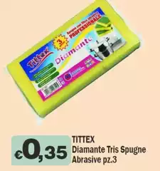 Tittex - Diamante Tris Spugne Abrasive