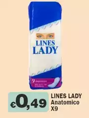 Lines - Lady Anatomico