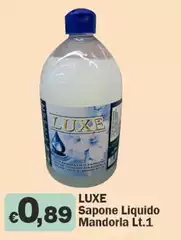 Luxe Sapone Liquido Mandorla