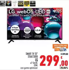 LG - Smart Tv 55" 55UA73006