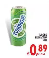 Tuborg - Birra Lattina