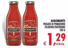 Agromonte - Passata Di Pomodoro Ciliegino/Datterino