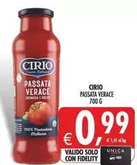 Cirio - Passata Verace