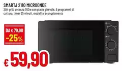 Smartj 2110 Microonde