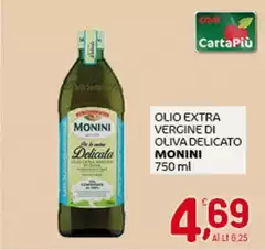 Monini - Olio Extra Vergine Di Oliva Delicato