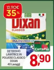 Dixan - Detersivo Lavatrice In Polvere Classico