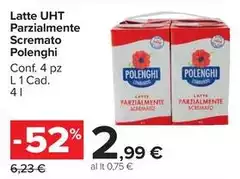 Polenghi - Latte Uht Parzialmente Scremato