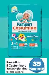 Pampers - Pannolino Il Costumino O Salvapigianino