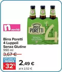 Angelo poretti - Birra 4 Luppoli Senza Glutine