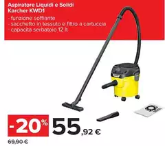 Kärcher - Aspiratore Liquidi E Solidi Kwd11