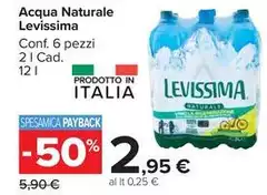 Levissima - Acqua Naturale