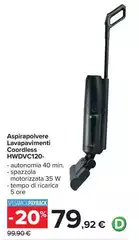 Tempo - Aspirapolvere Lavapavimenti