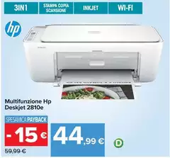 HP - Multifunzione Deskjet 2810e