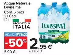 Levissima - Acqua Naturale