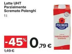 Polenghi - Latte Uht Parzialmente Scremato
