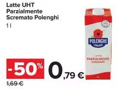 Polenghi - Latte UHT Parzialmente Scremato