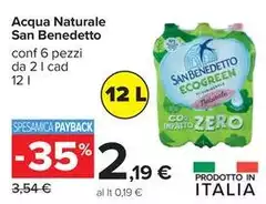 San Benedetto - Acqua Naturale