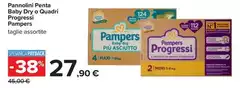 Pampers - Pannolini Penta Baby Dry O Quadri Progressi
