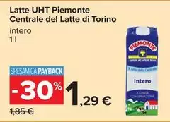 Centrale del latte di torino - Latte UHT Piemonte