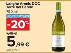 Terre Del Barolo - Langhe Arneis DOC