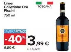 Piccini - Linea Collezione Oro