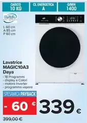 Daya - Lavatrice MAGIC10A3