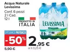Levissima - Acqua Naturale