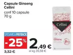 Cellini - Capsule Ginseng