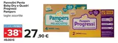 Pampers - Pannolini Penta Baby Dry O Quadri Progressi